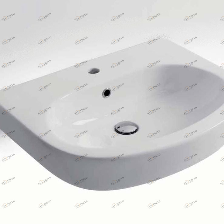 EASLAV Накладная раковина на столешницу  овальная Ceramica Cielo 