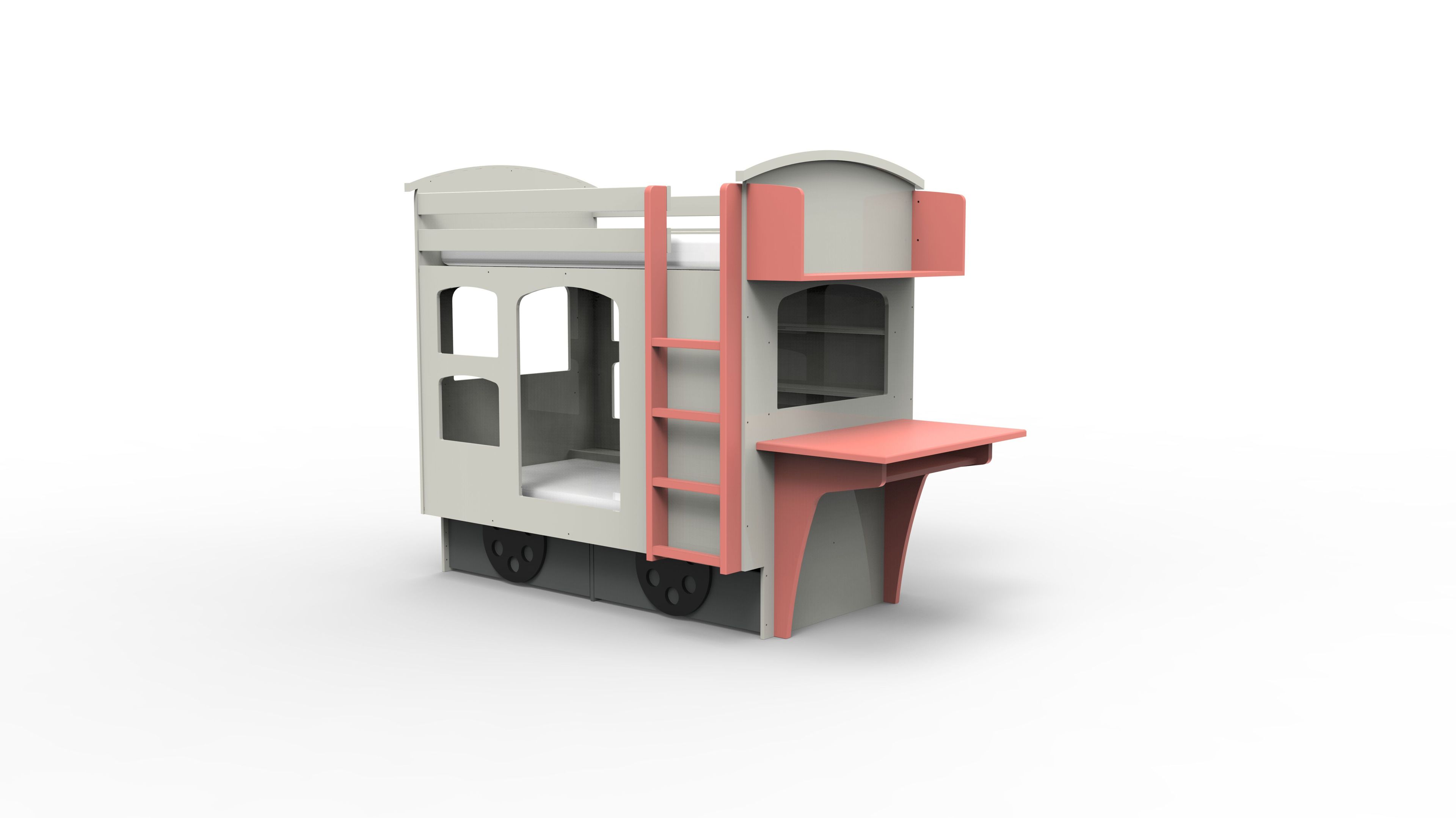 Двухъярусная кровать из МДФ Mathy by Bols УНИВЕРСАЛ ARCH-00153050 - Вид №55