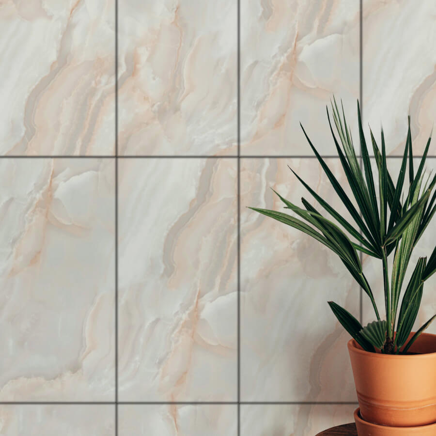 Панель SPC глянец Stella Kerama Плайя бежевый 560*280*2,5мм (8 шт в упак) АКВАТОН STSR-315 - Вид №7