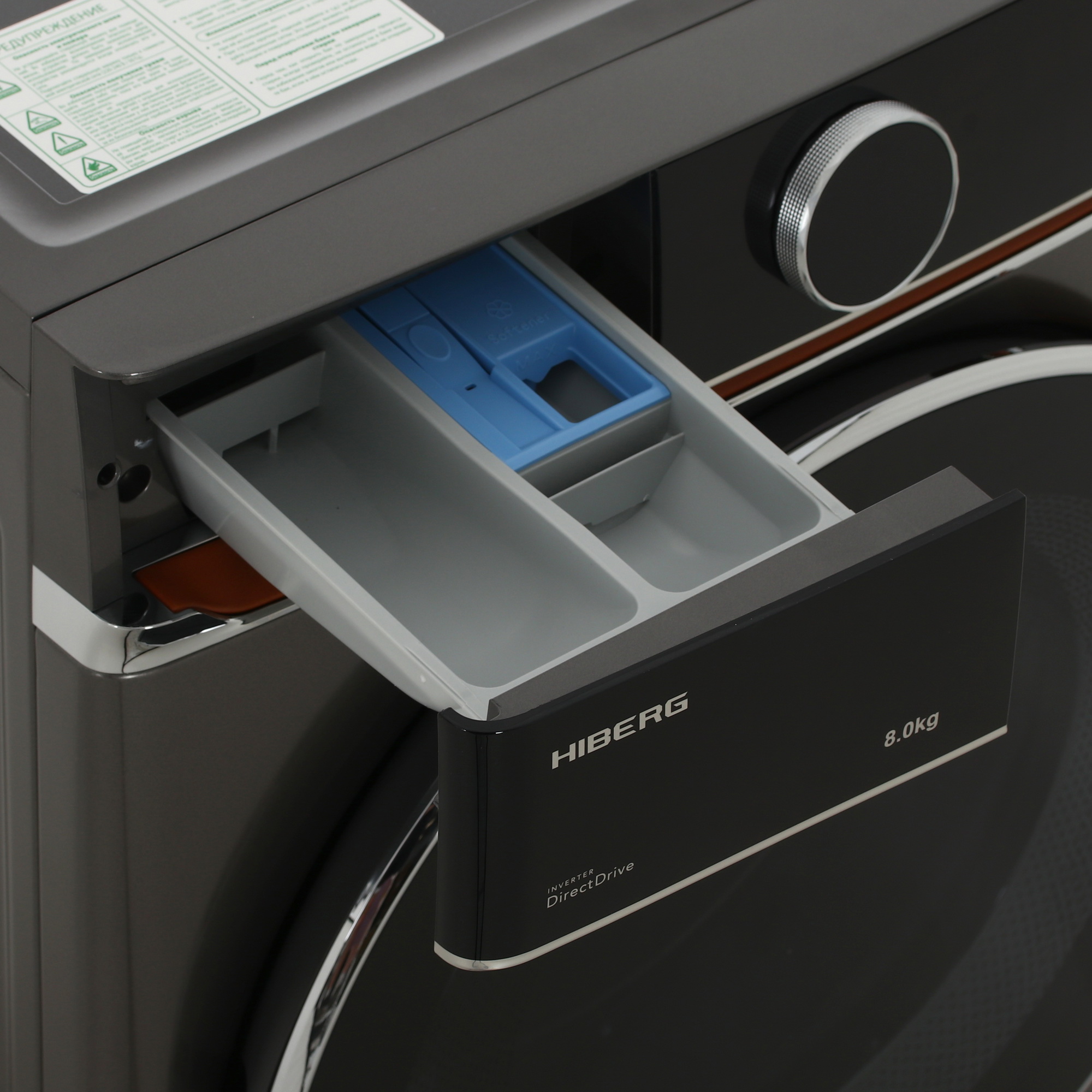 9238387 Стиральная машина HIBERG i-DDQ10 - 814 Sd серый STDN-0078280 - Вид №8