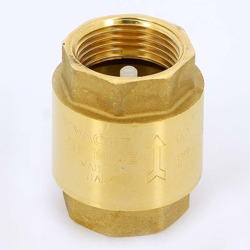 Клапан обратный пружинный YACHT с пластиковым затвором TIEMME 1" 3500001 - Вид №2