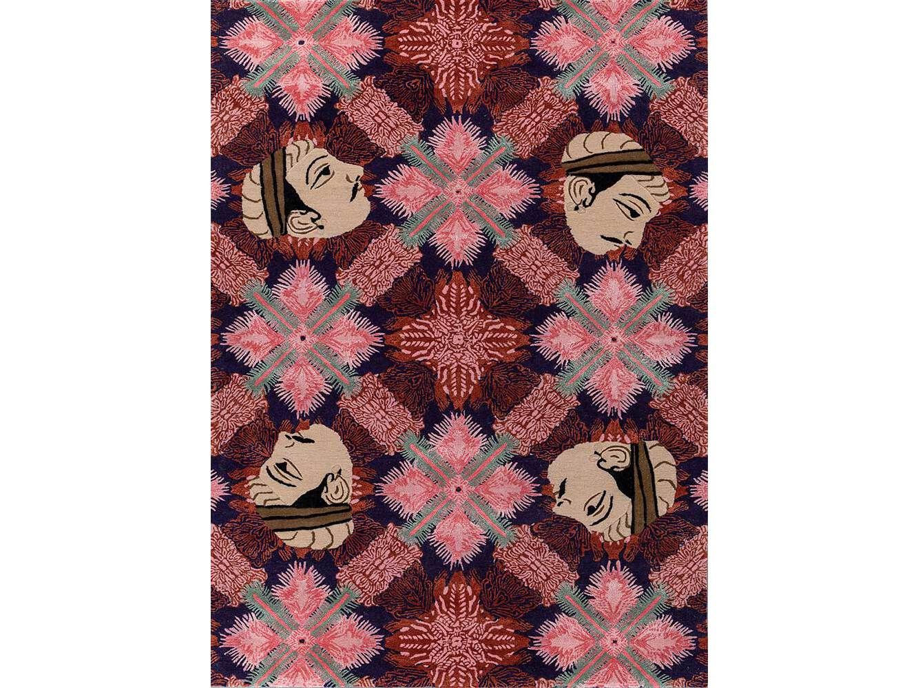 Прямоугольный шерстяной ковер ручной работы Jaipur Rugs Jaipur Wunderkammer ARCH-00102809 - Вид №1
