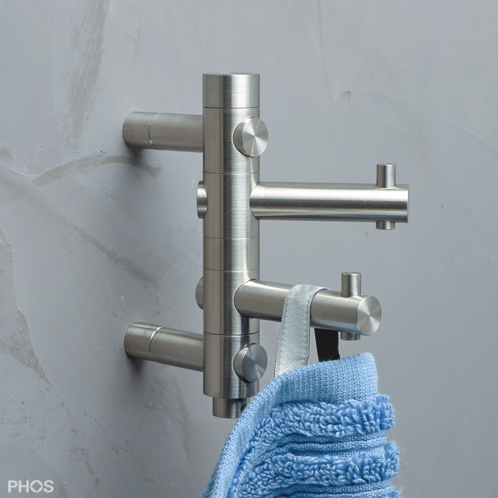 GH2 Настенный крючок с 2 вращающимися крючками PHOS 