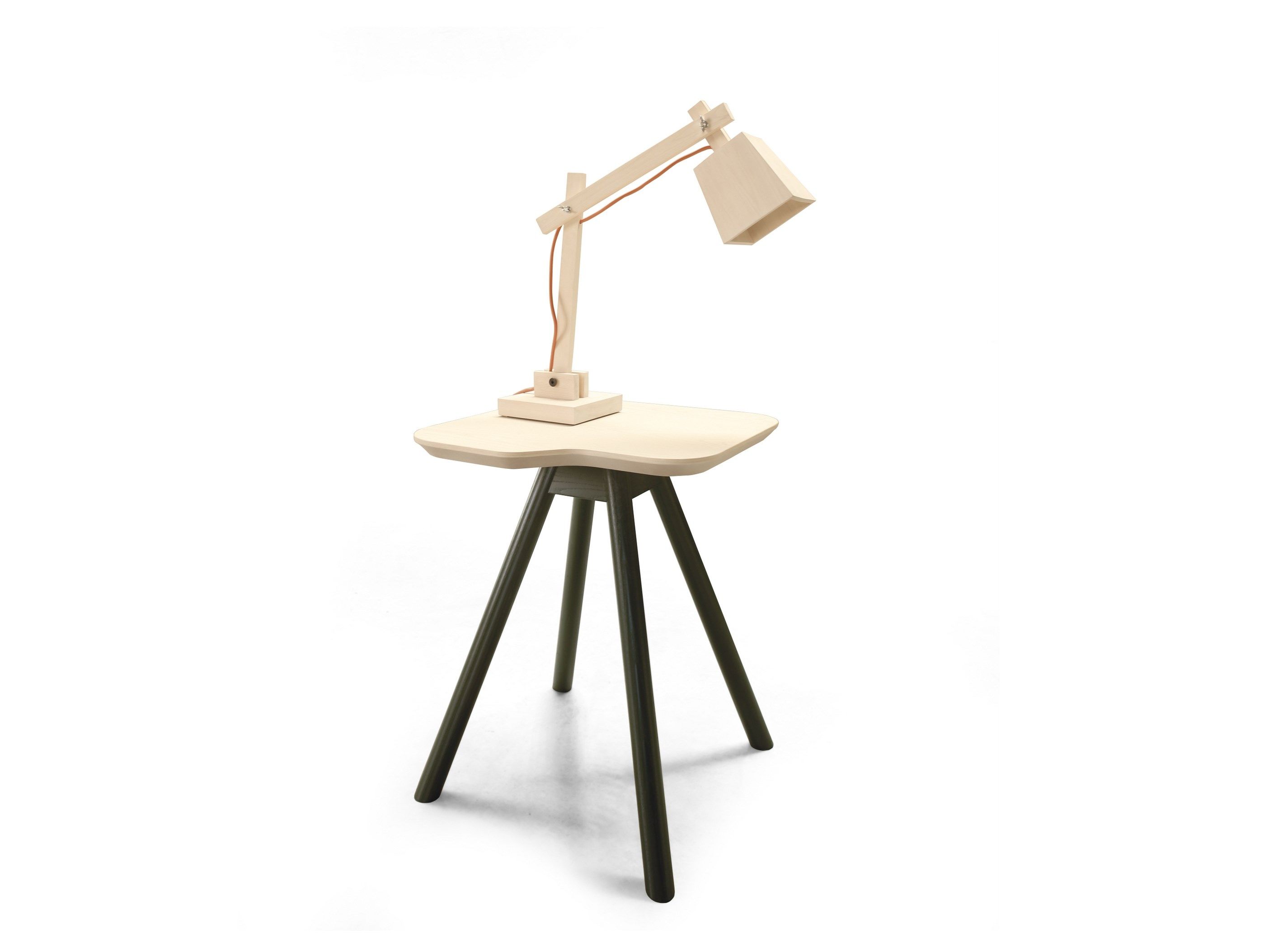 Деревянный квадратный журнальный столик TrabA' Aky ARCH-00116936 - Вид №1