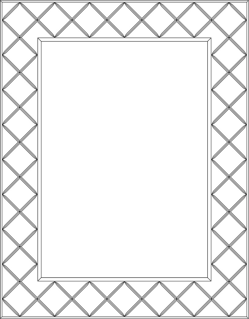 BY 5003 Зеркало с гравировкой EVOFORM Florentina - Вид №1