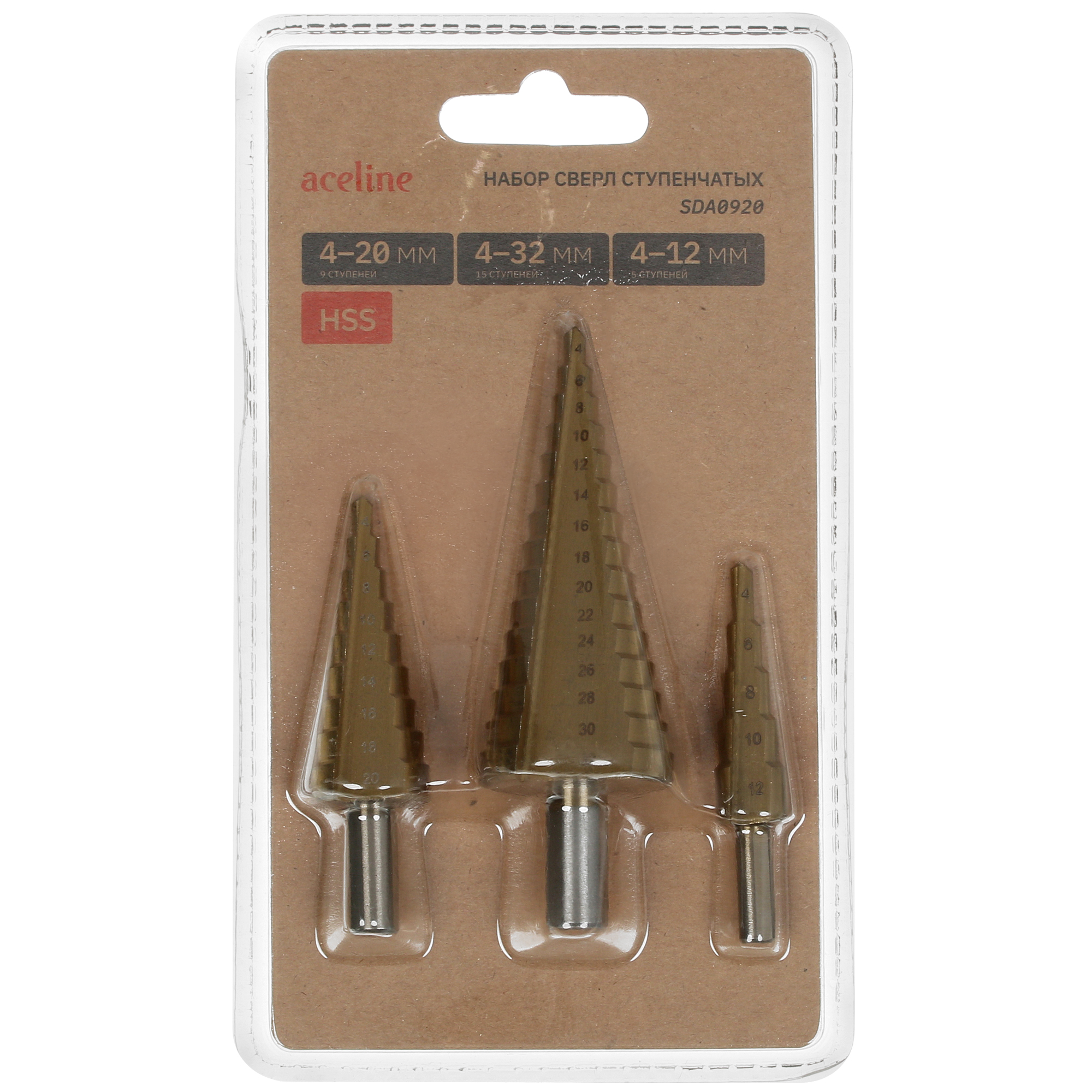 Набор сверл Aceline SDA0920 5402501 STDN-0022524