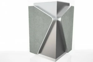 Manufatti Viscio Контейнер для мусора из стали Fio'