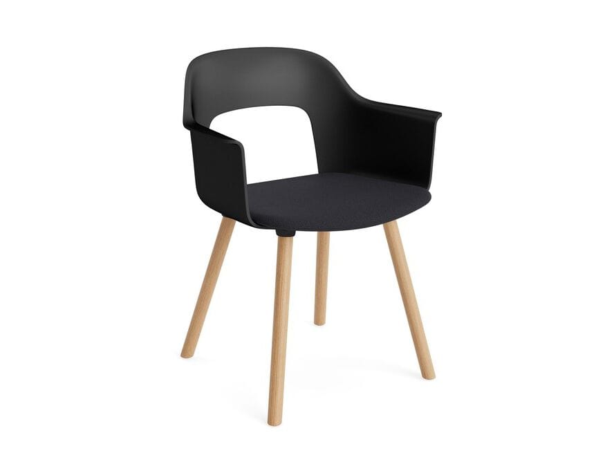 Стул с мягким сиденьем с подлокотниками Hay макет ARCH-00123440 - Вид №20