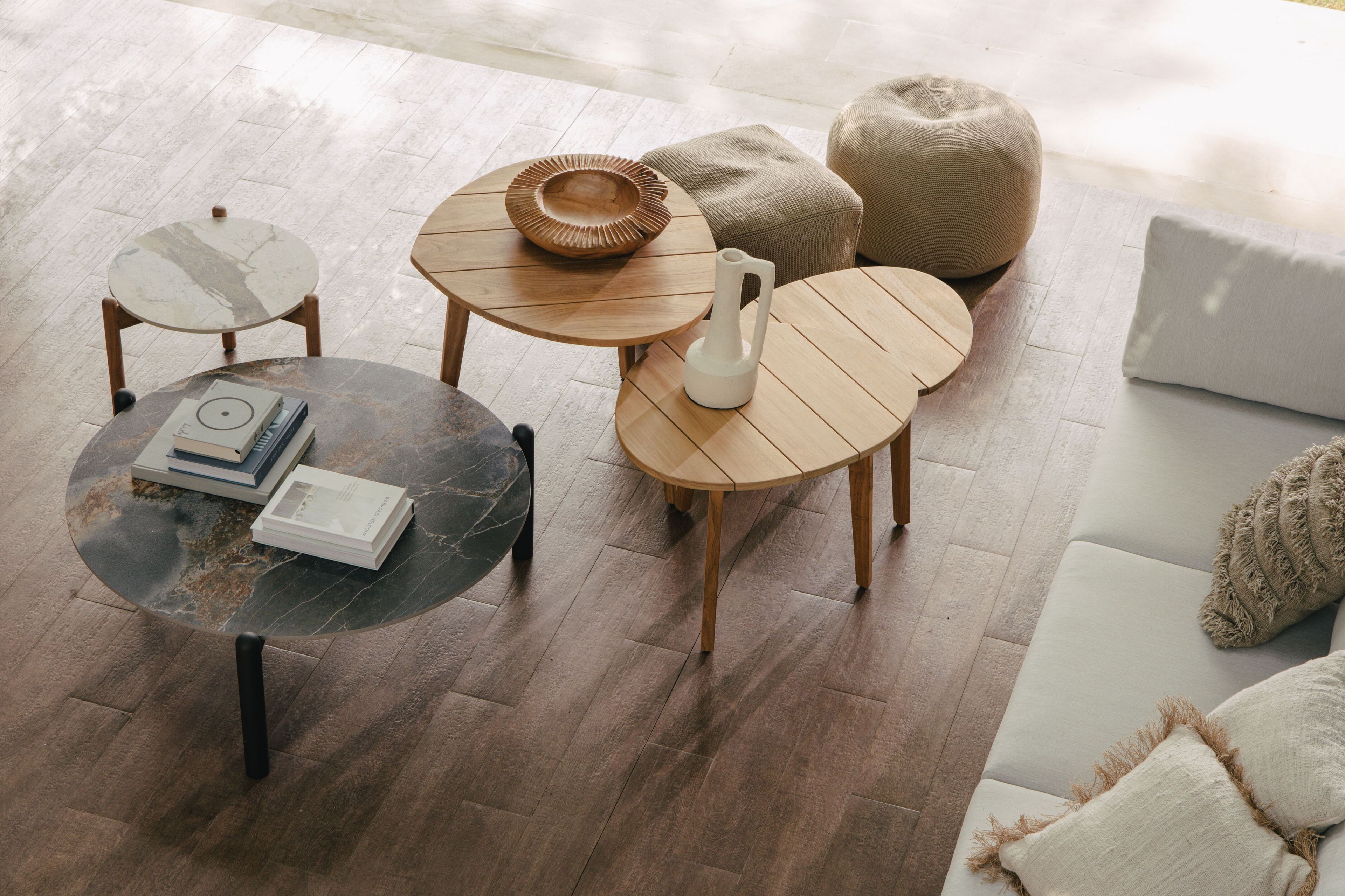 Садовый стол из тикового дерева cbdesign Tria ARCH-00010708 - Вид №3