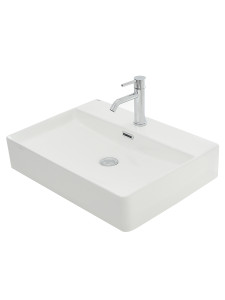 90758476 Раковина подвесная AQM5004 59см STLM-0370853 AQUAME