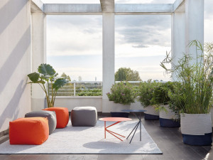 Технический тканевый пуф