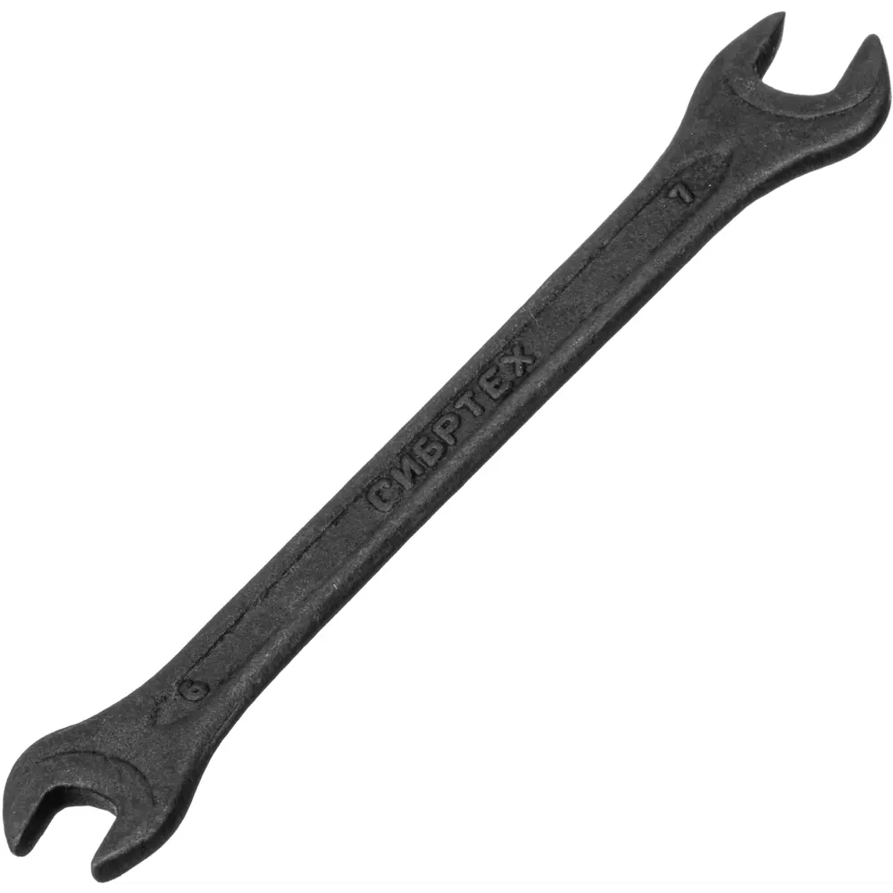 Рожковый ключ Сибртех 6×7 мм для точного монтажа 89409457 STLM-1578318