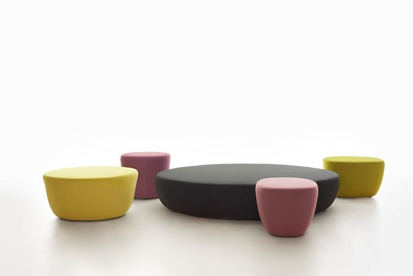 Manerba Пуф из овальной ткани с обивкой sun-id-1422843 - Вид №5