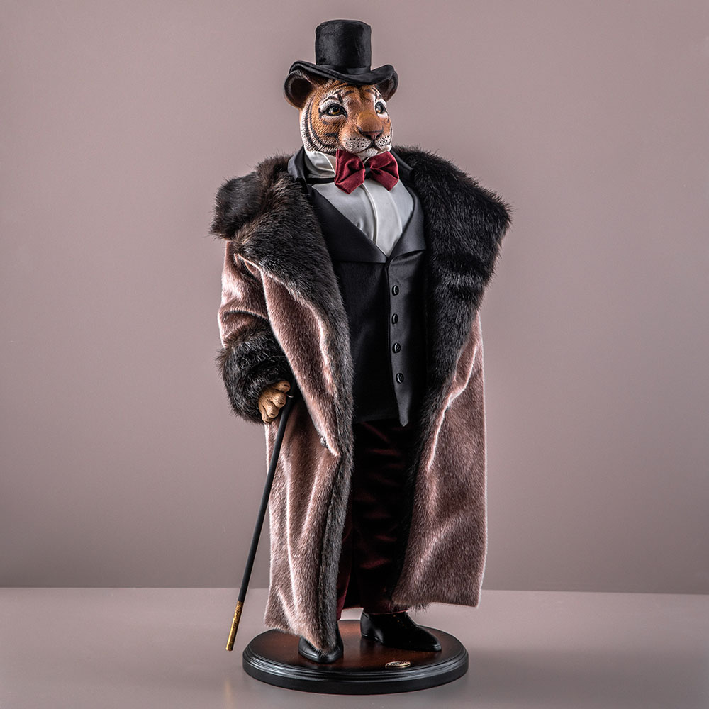 76131 Коллекционная кукла Тигр Клод Моэт BOGACHO 4627196597549 - Вид №1