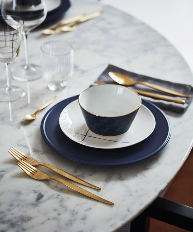 OAK Круглый обеденный стол из мрамора Milano collection Sc5020-pm - Вид №3