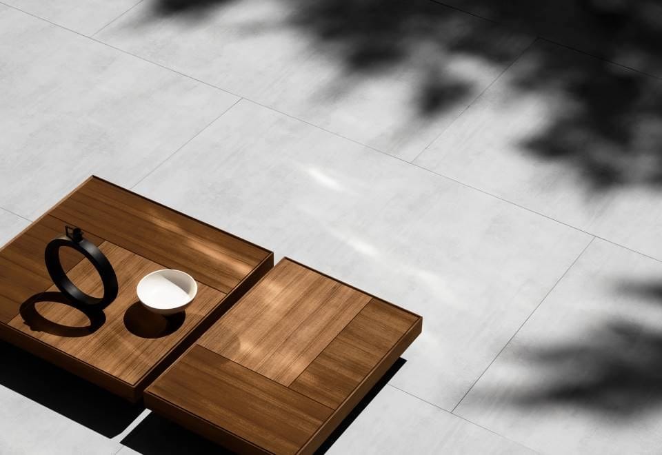 Сад диван из массива тикового дерева и ткани Living Divani Kasbah ARCH-00029400 - Вид №10