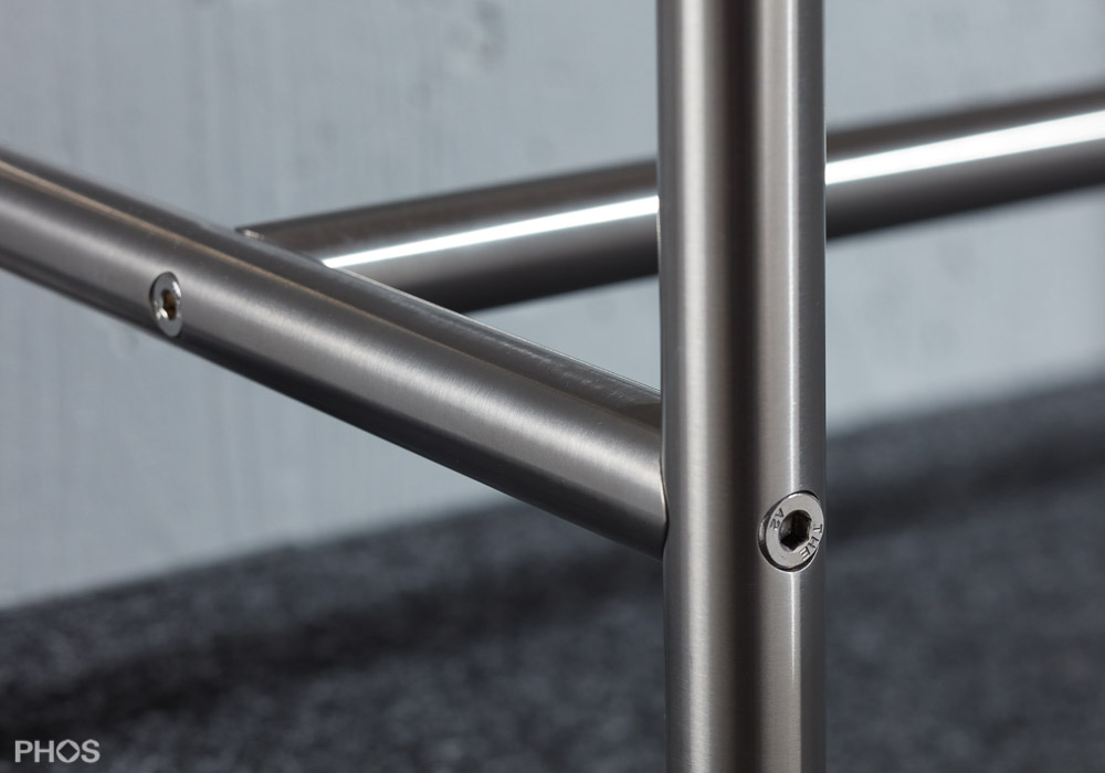 SiB800-Eiche Скамья с сиденьем из массива дуба, ширина 95 см. PHOS  - Вид №4