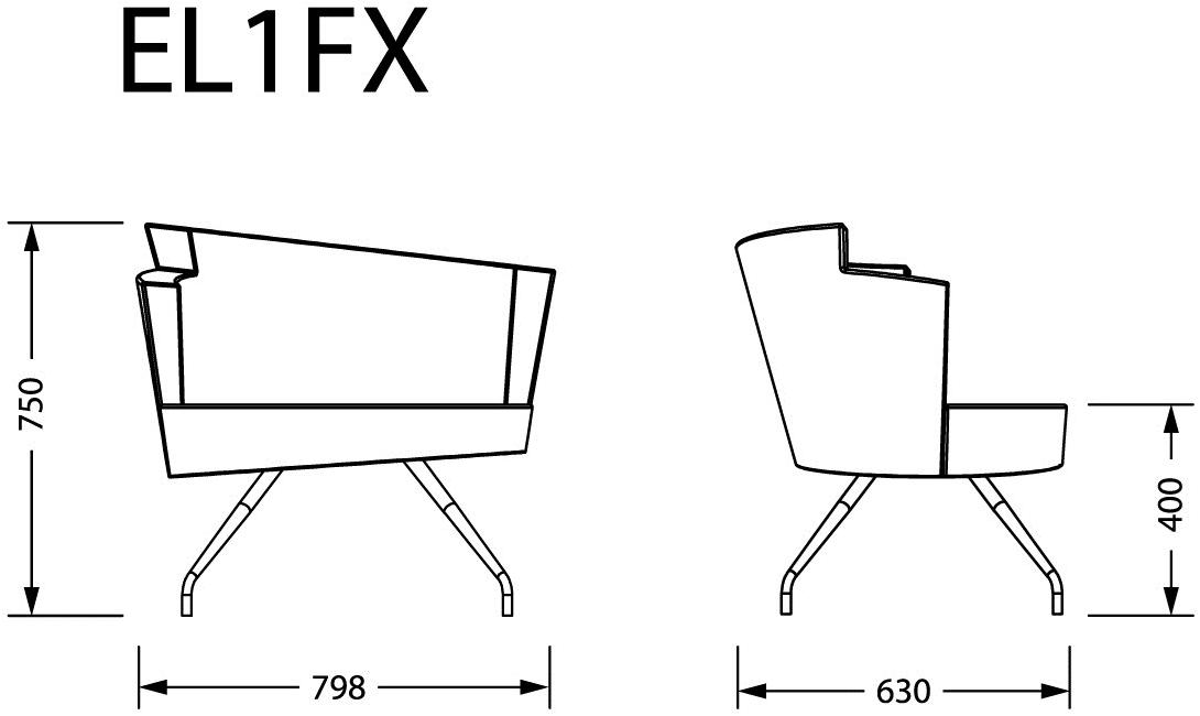 TALIN Мягкое кресло на жердочке из ткани с подлокотниками Elipse sun-id-1438379 - Вид №1