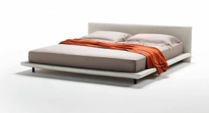 Living Divani Кровать двуспальная с обивкой Chemise