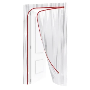 Защитная пленка Matrix для дверных проемов 220x120 см с молнией 89404901