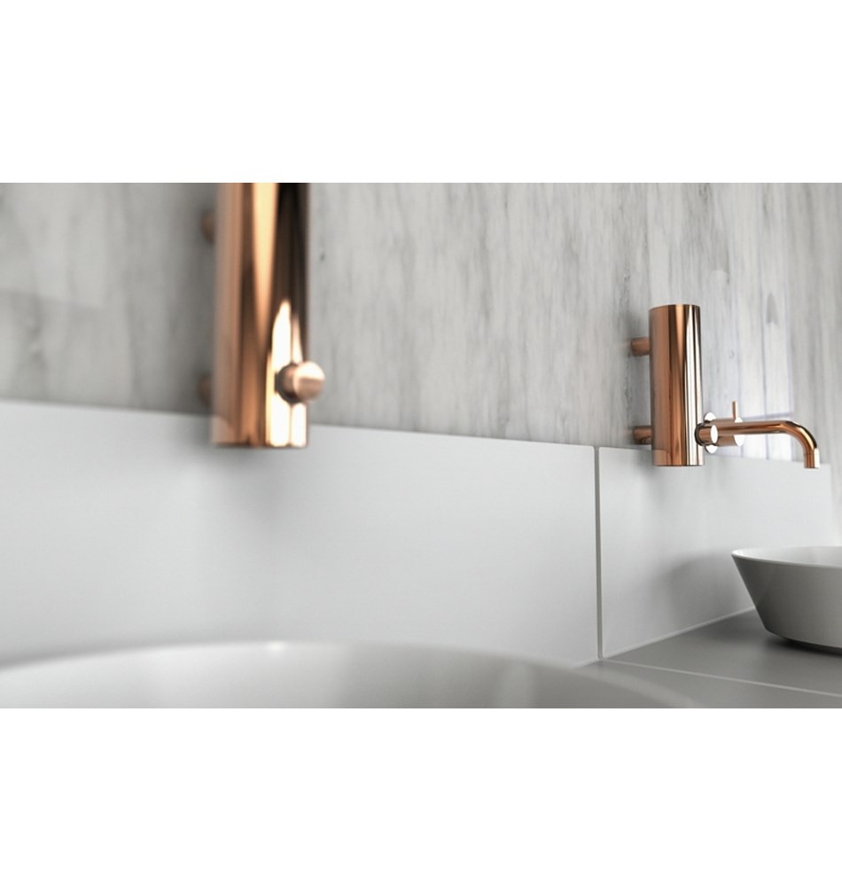 FROST Дозатор для мыла 3, настенный » медь Нержавеющая сталь Медь N1939-C  - Вид №2