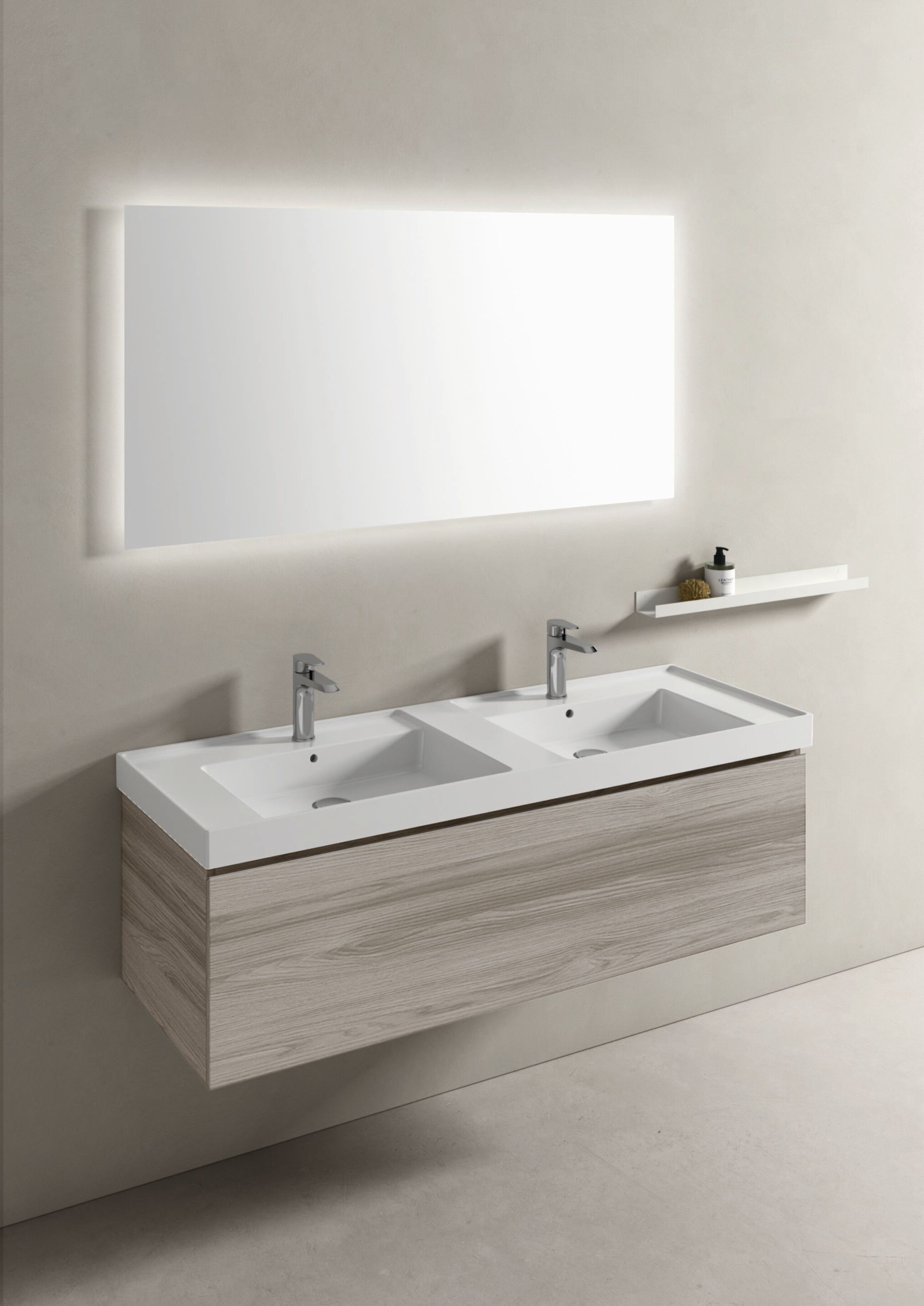 Двойной подвесной туалетный столик с зеркалом Gruppo Geromin Vera Plus ARCH-00079713 - Вид №1