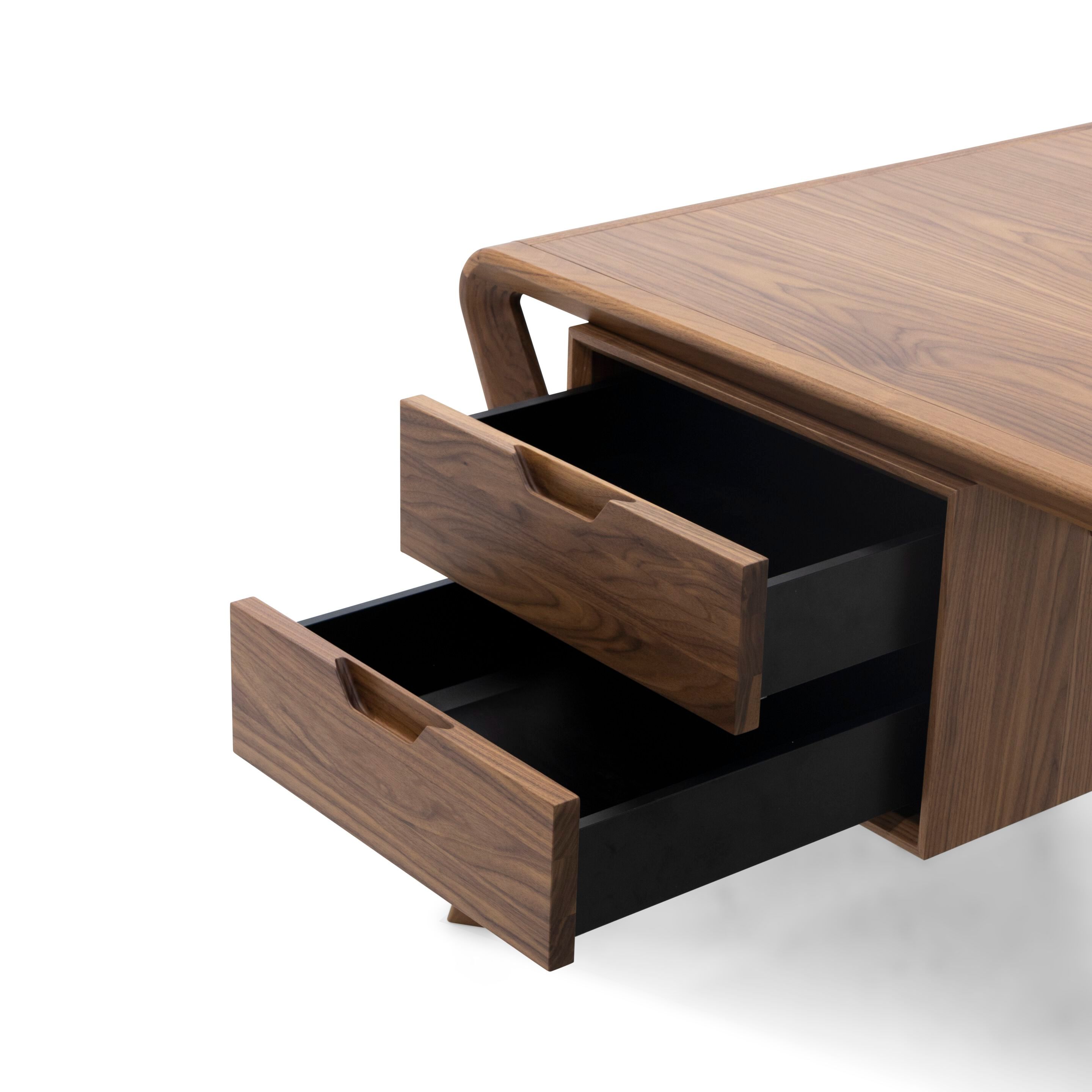 Деревянный прямоугольный стол с ящиками Wayne Enterprises Home Collection WE-026 ARCH-00136440 - Вид №3