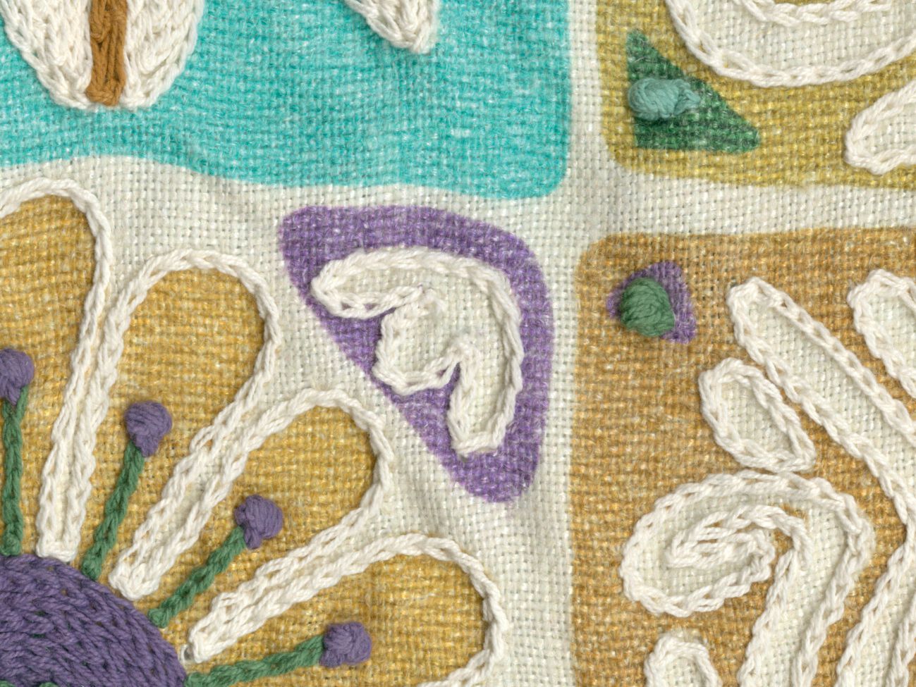 Шерстяная и хлопковая ткань для штор Élitis Menara ARCH-00022462 - Вид №3