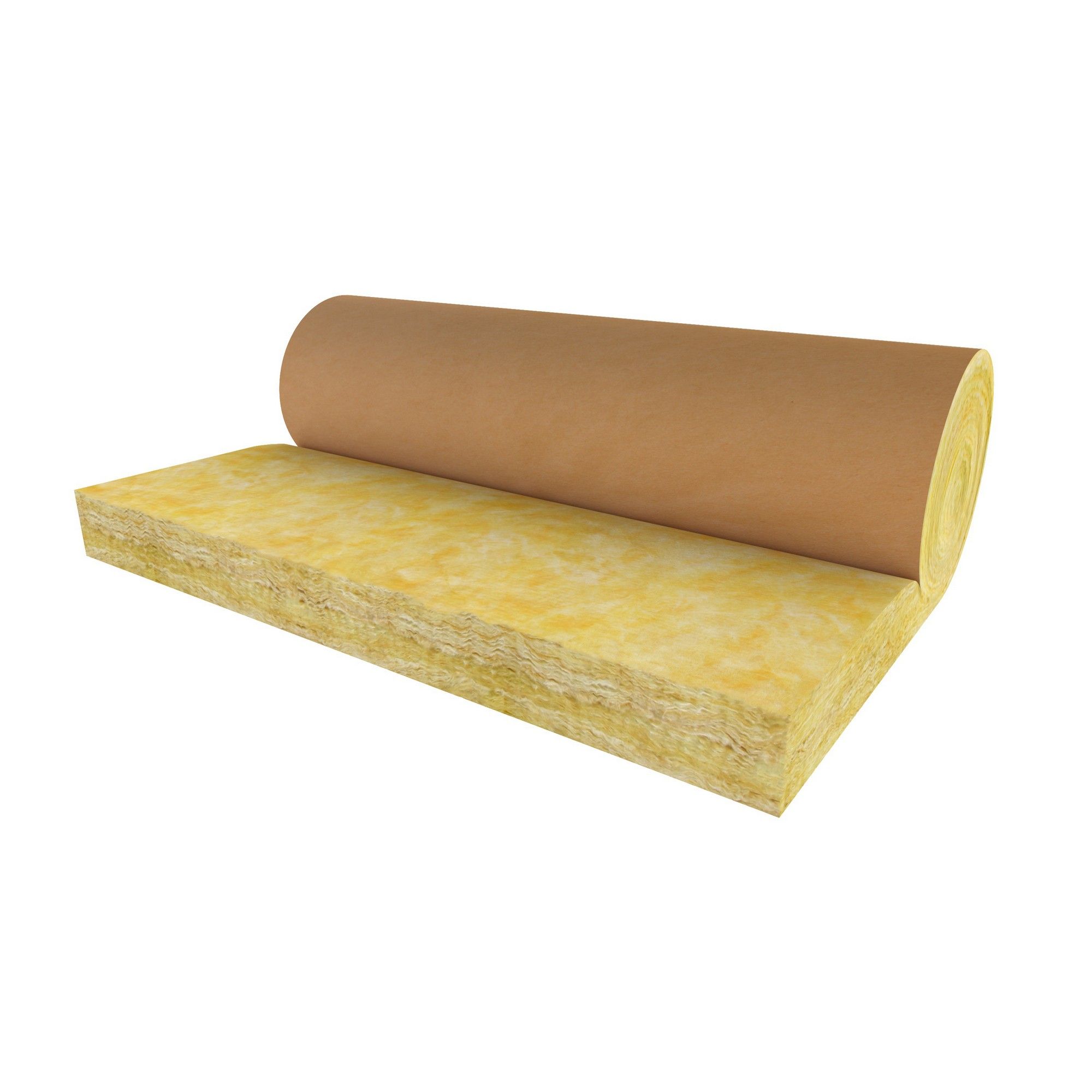 Водоотталкивающий рулонный войлок из стеклянной ваты Ursa URSA GLASSWOOL ARCH-00054634 - Вид №1