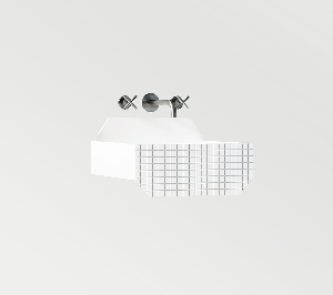 com_EXLAVFRIEZE1LC Подвесная раковина настенная прямоугольная Ex.T Frieze белая