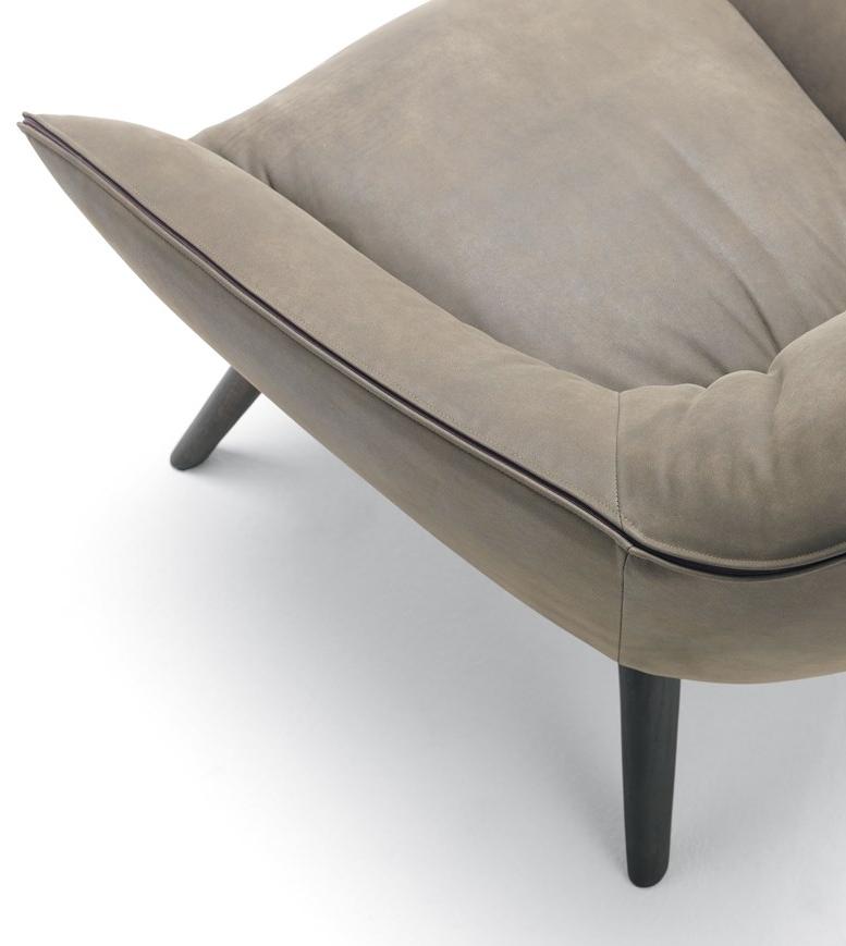 MisuraEmme Мягкое кожаное кресло Atelier sun-id-1375980 - Вид №11