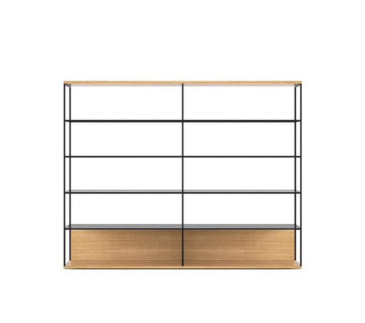 Деревянный отдельно стоящий книжный шкаф Punt Literatura ARCH-00102495 - Вид №17