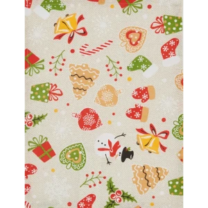 Салфетка сервировочная Канди 40x30 см бежевая