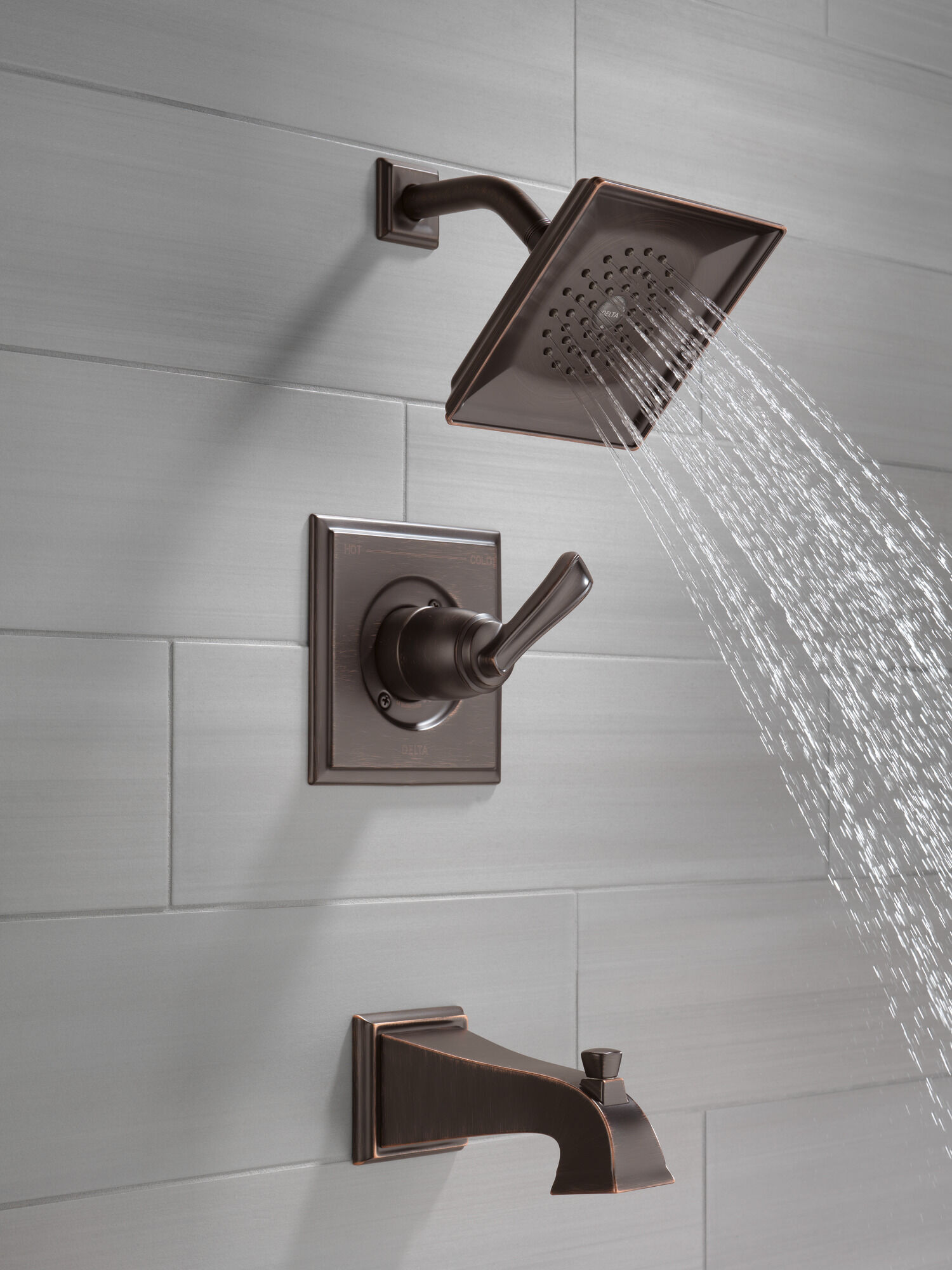 144718-RB Для ванны и душа Monitor® серии 14 Delta Faucet Lakewood Венецианская бронза - Вид №2