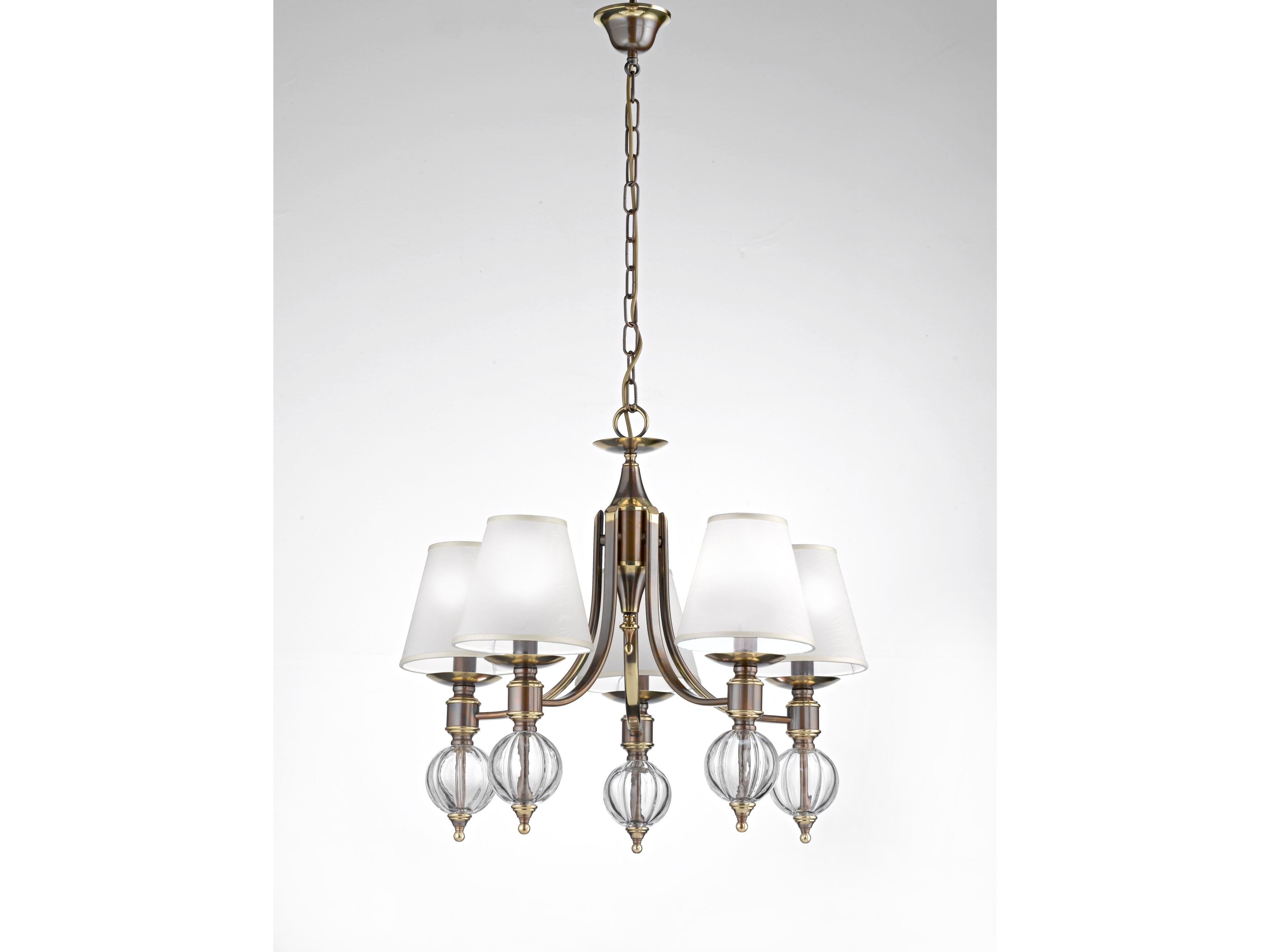 Подвесной светильник из латуни и стекла Cremasco Illuminazione 7332/3L ARCH-00141296 - Вид №3