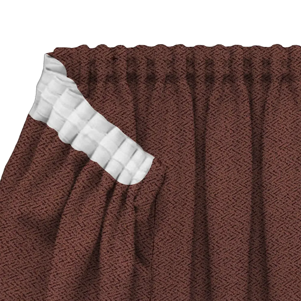 Штора WITERRA на ленте димаут 200x280 см терракотовый 89427490 STLM-1565984 - Вид №4