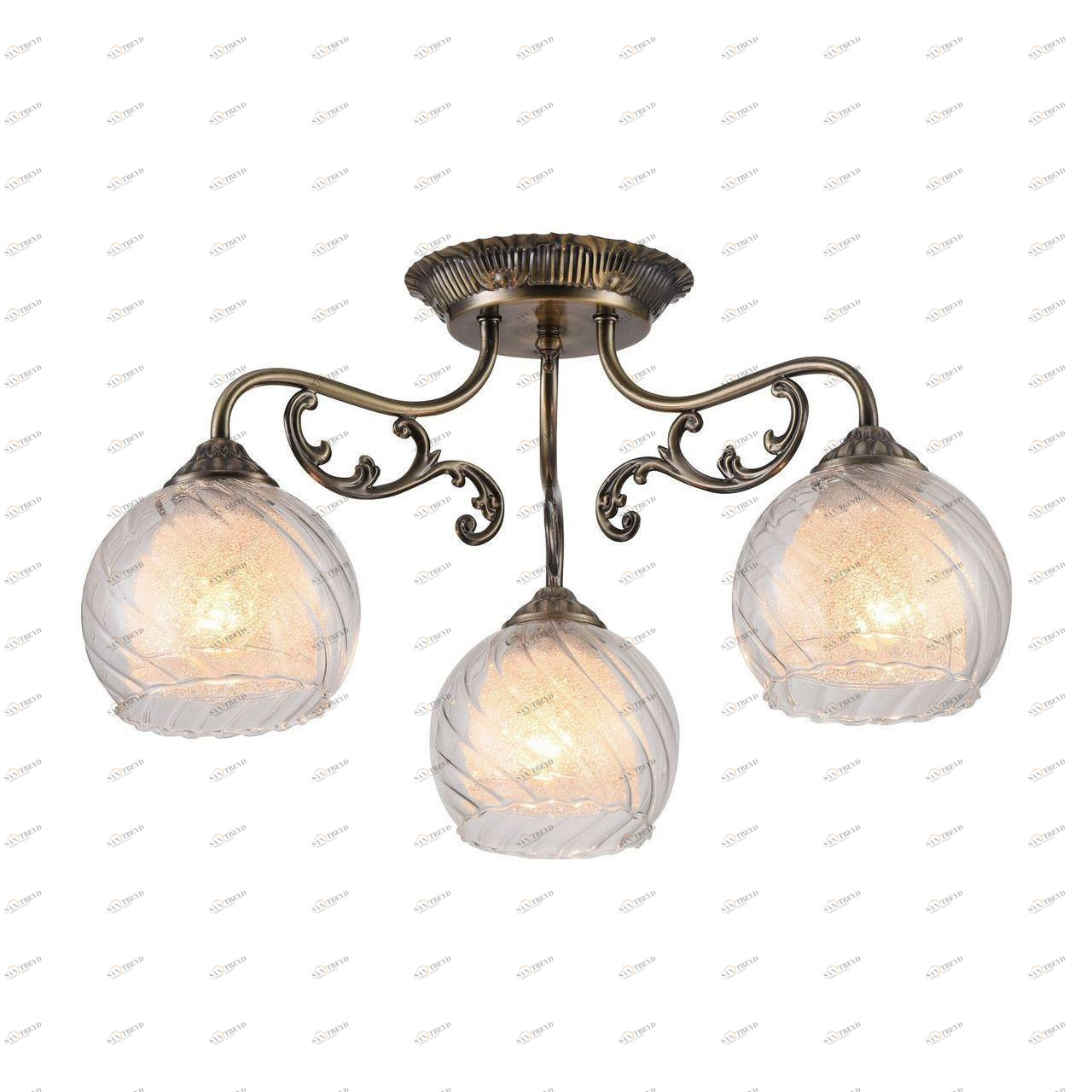 Потолочная люстра Arte Lamp A7062PL-3AB ARTE LAMP ДИЗАЙНЕРСКИЕ 184497 Бронза 