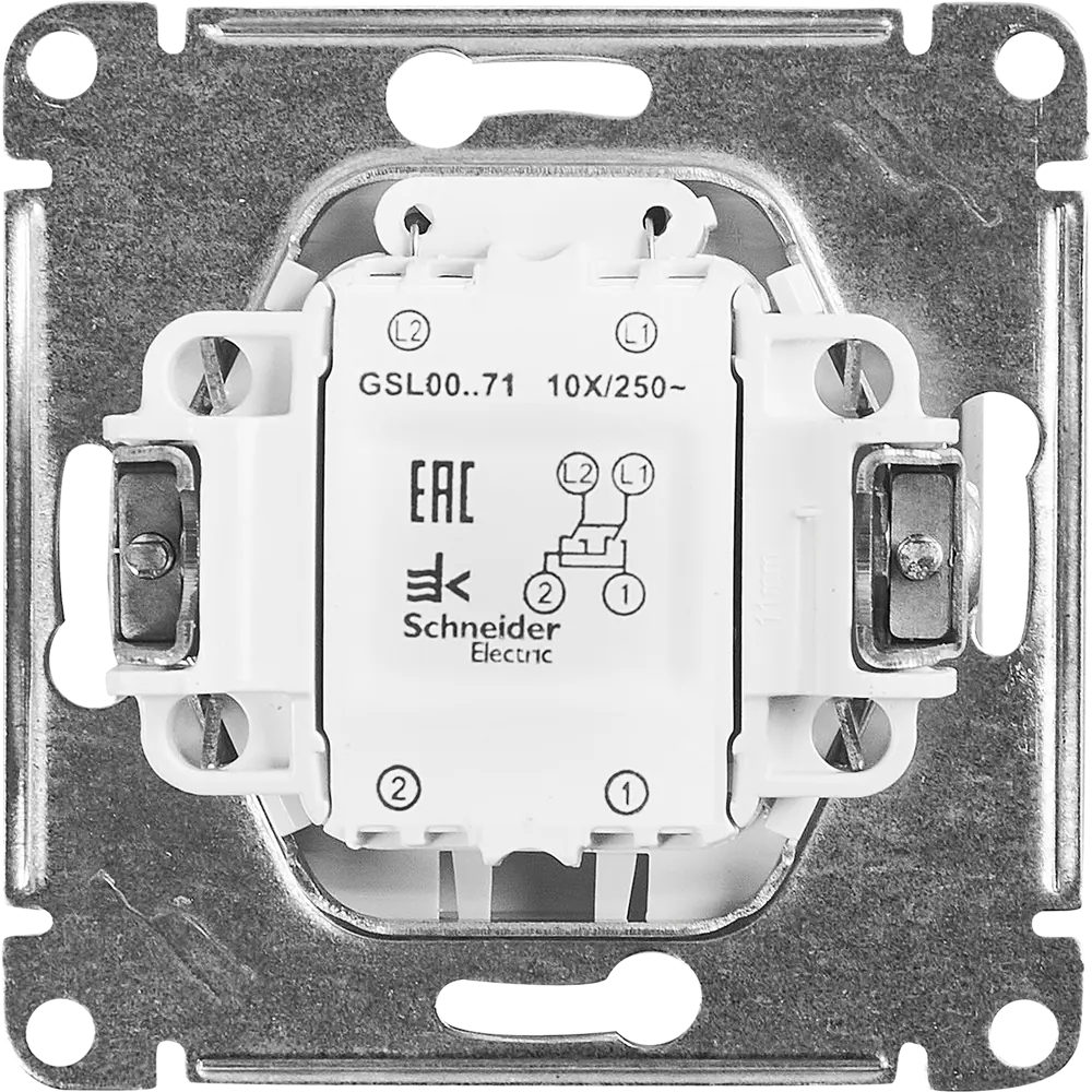 Переключатель перекрестный Schneider Electric Glossa для управления светом из трёх точек 86710636 STLM-0070874 - Вид №2