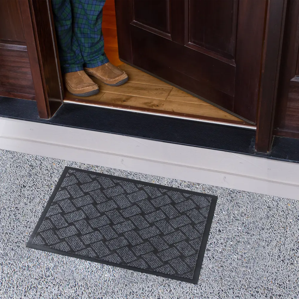 Santreyd Северин - грязезащитный коврик с текстурой плетения 40x60 см 89398769 STLM-1431938 - Вид №5