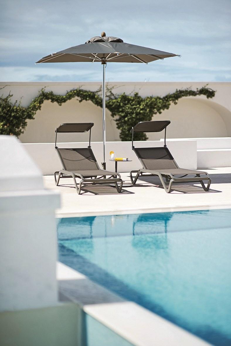 Откидной алюминиевый садовый шезлонг Ocean Santreyd sun-id-1432671 - Вид №6