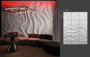 B-07 VELVET LAB.Space Барельеф