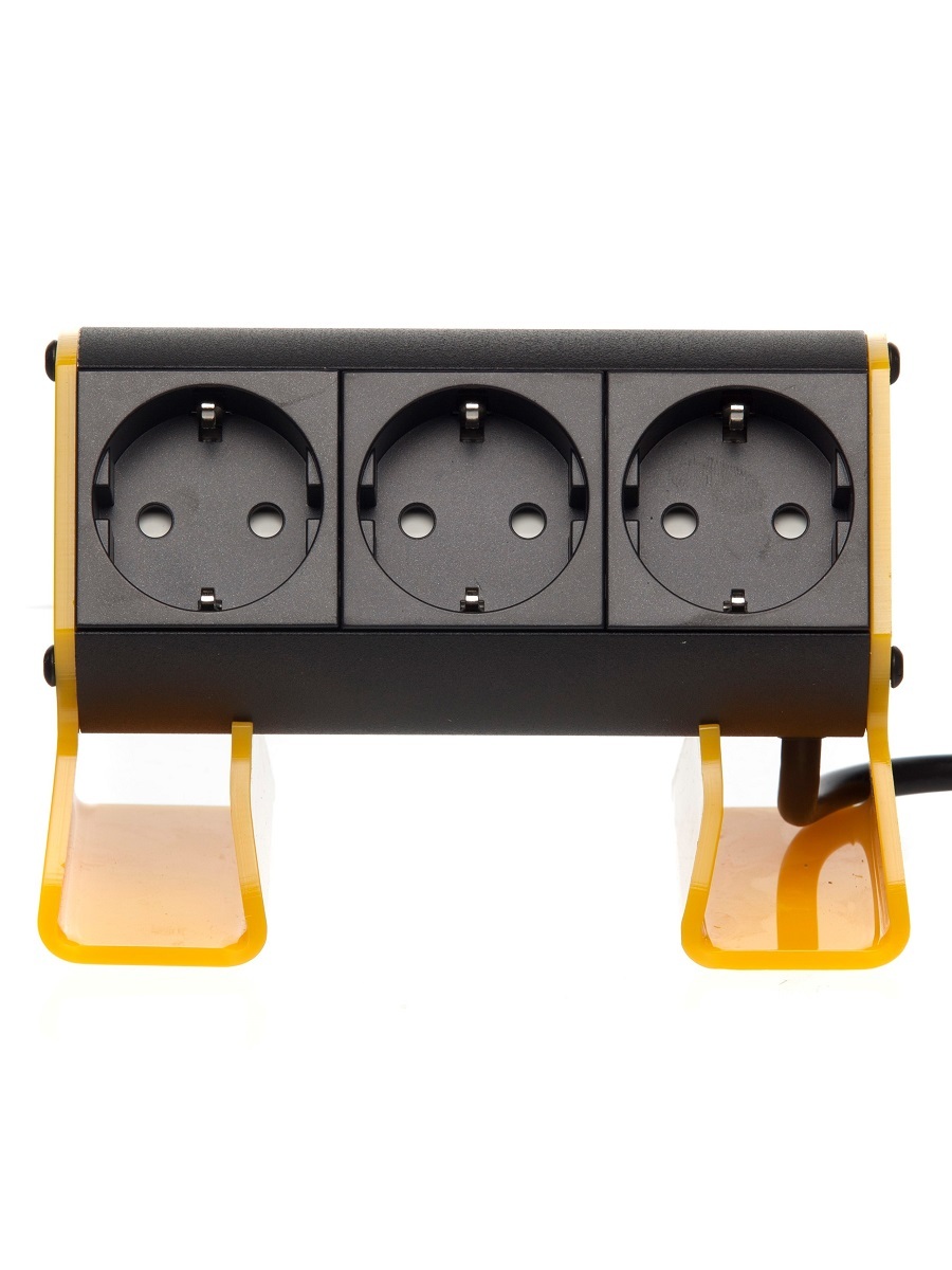 Блок электрических розеток Stage 12103 Black NAVAKO 