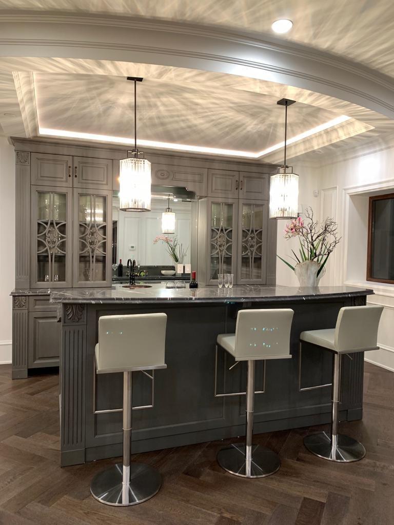 Martini Interiors Кухня из маринованного дерева на заказ с островом sun-id-1425101 - Вид №5