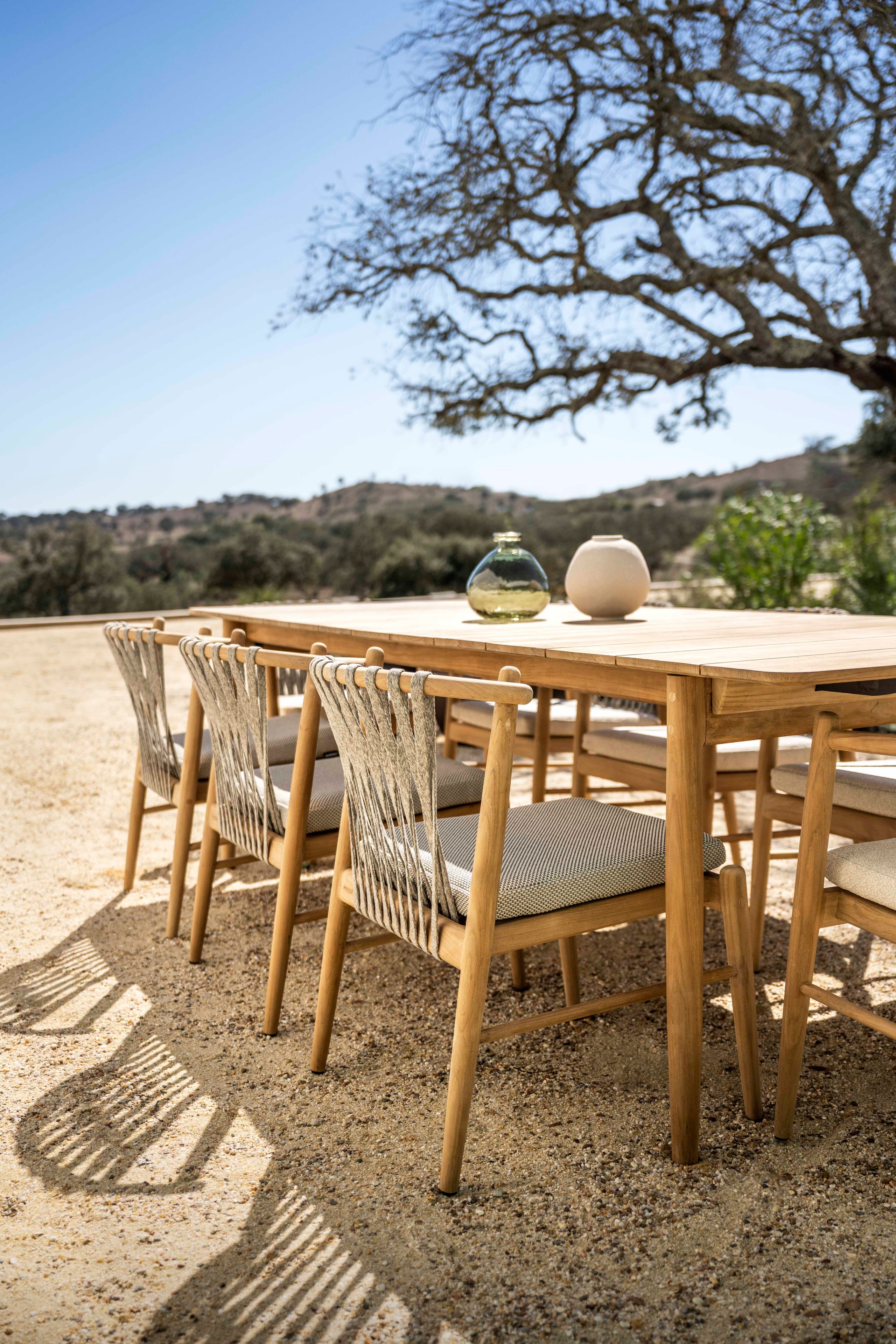 Садовый стол из тикового дерева Jardinico Noa ARCH-00112757 - Вид №4