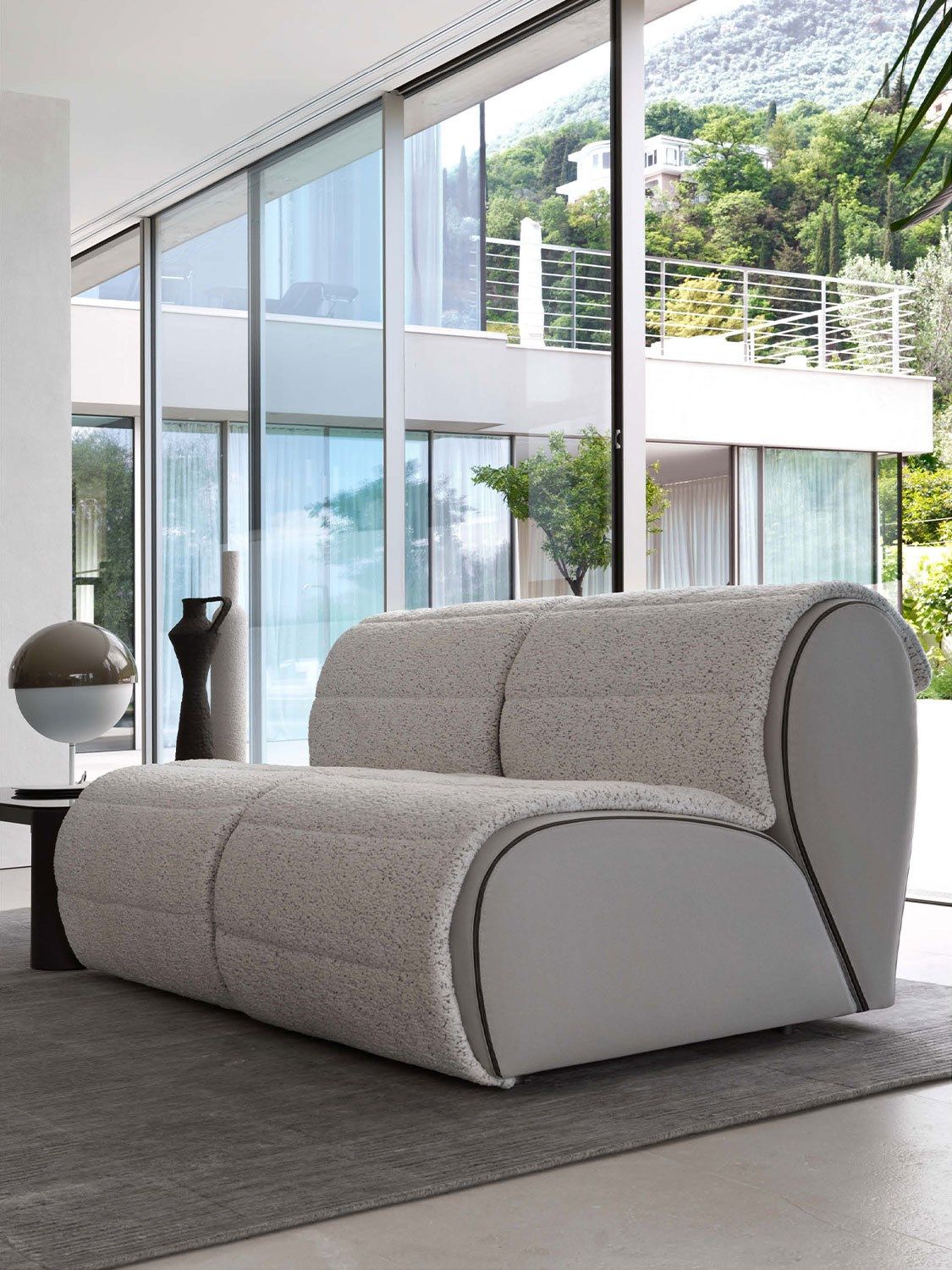 2-местный съемный тканевый диван Flou Флора ARCH-00083447 - Вид №2