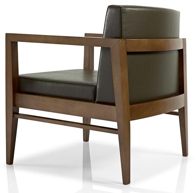 JMS Кожаное кресло с подлокотниками Serena M57 - Вид №1