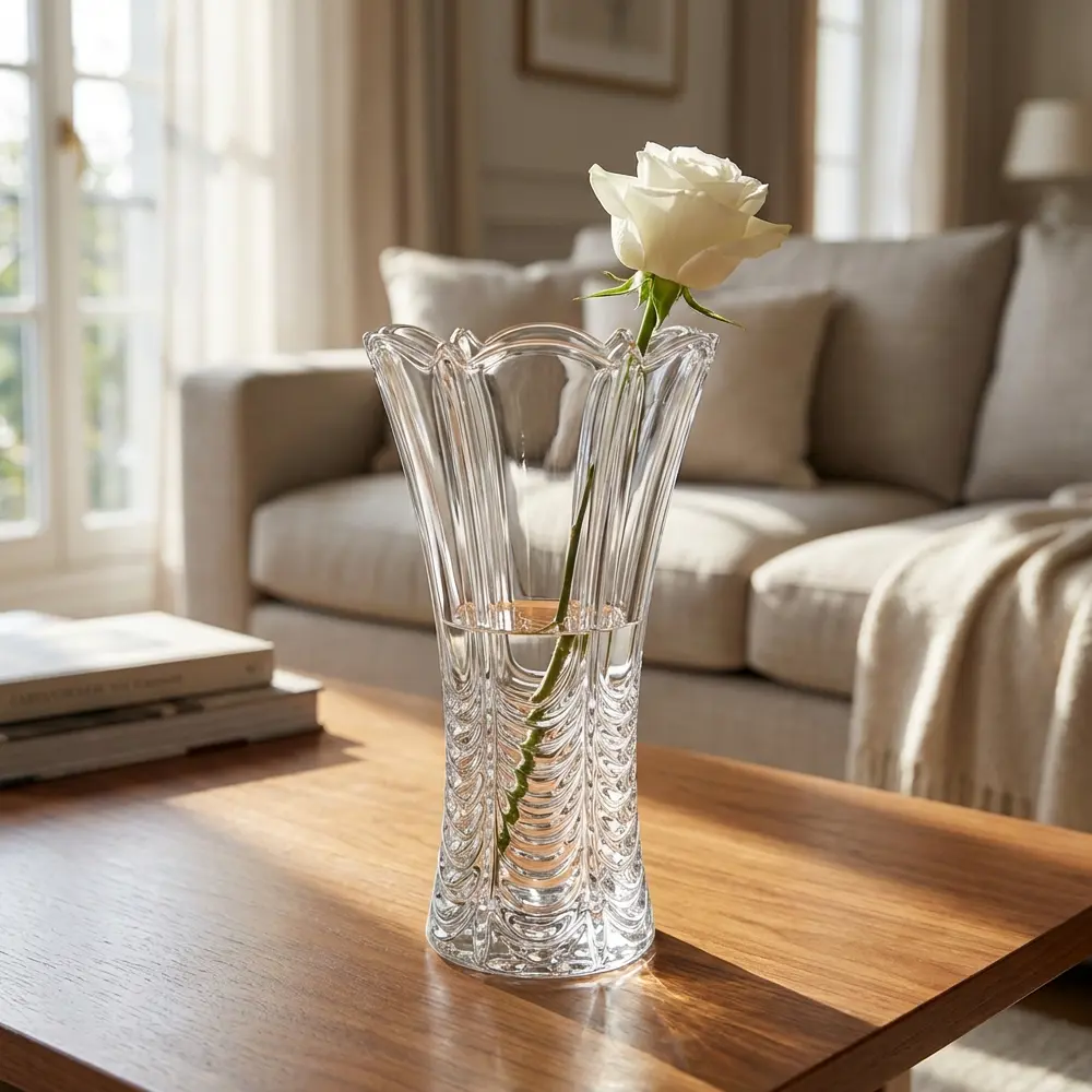 Ваза Bohemia Crystal Nova Old Orion стекло цвет прозрачный 20.5 см STLM-2004061 - Вид №5