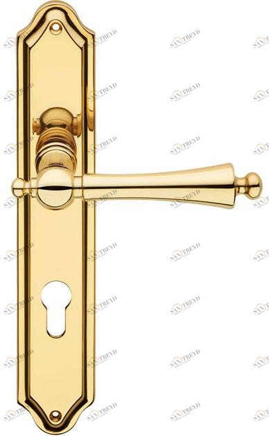 LINEA CALI' Латунная ручка на пластине Heidi sun-id-1459019