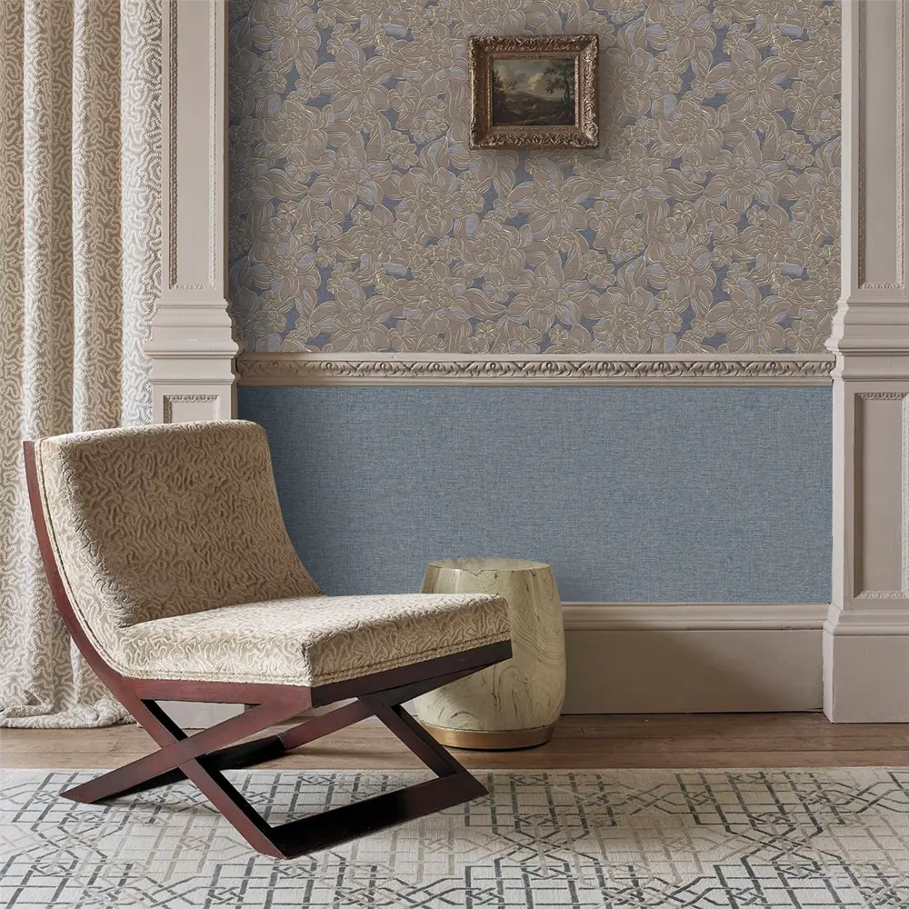 Обои флизелиновые Erismann Jacklin коричневые 1.06 м 6198-6 STLM-2058860 - Вид №2