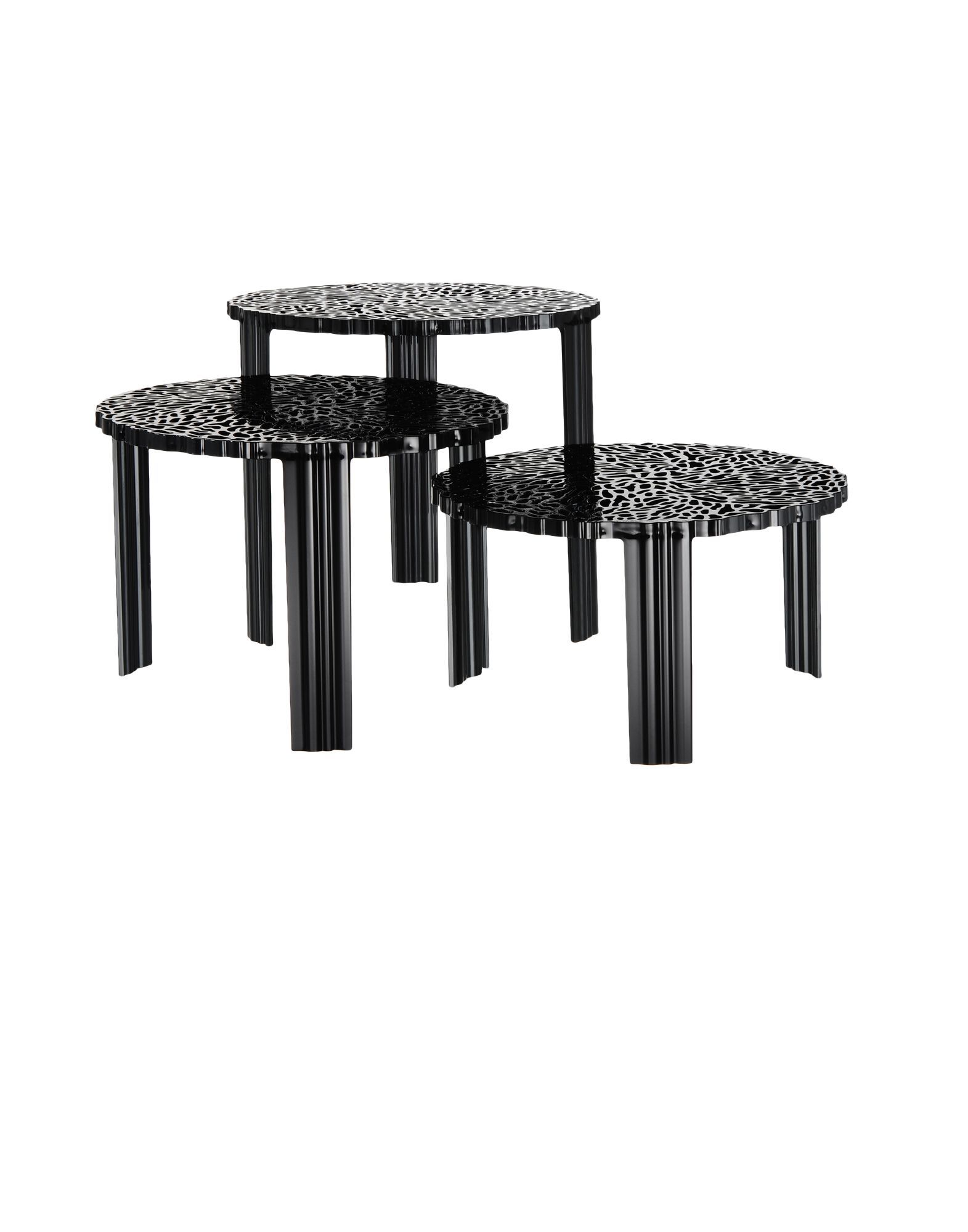Круглый журнальный столик из ПММА Kartell T-TABLE ARCH-00031450 - Вид №20